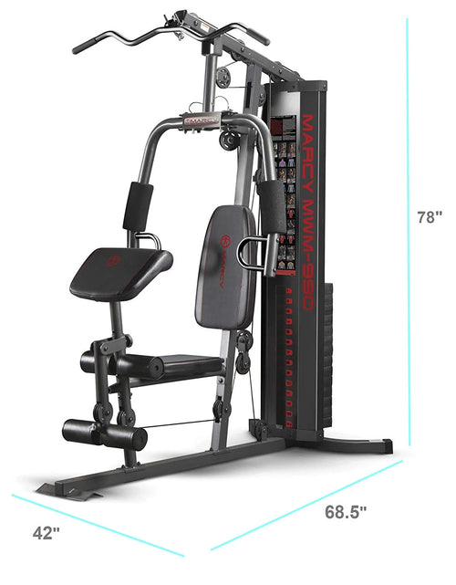 Load image into Gallery viewer, Dual-Functioning Full Body 150Lb Stack Home Gym Workout Machine MWM-990
