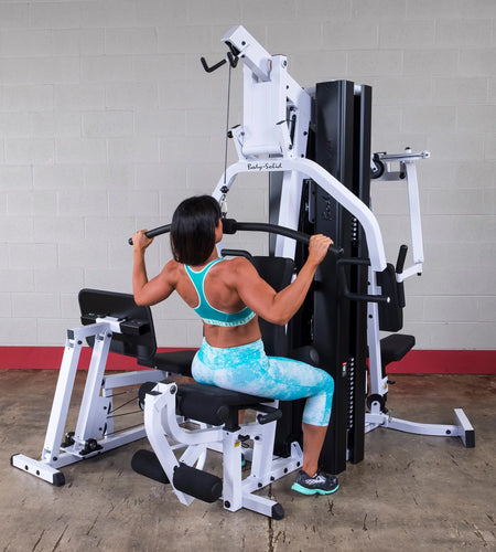 Body Solid EXM3000LPS Commercial Double Stack Gym - 3 Station
