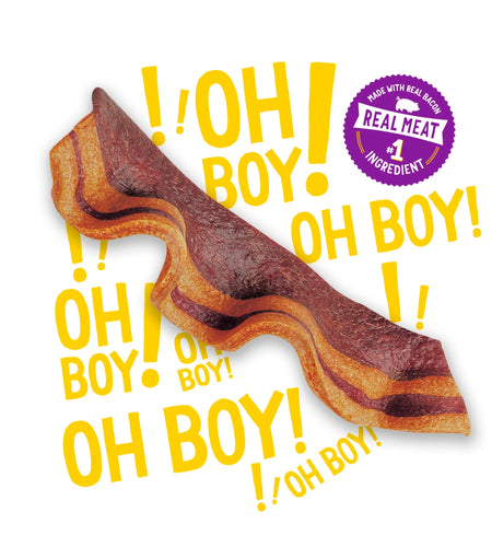 Purina  Strips Dog Treats with Real Bacon & Peanut Butter Flavors Tender Chews, 40 Oz Pouch