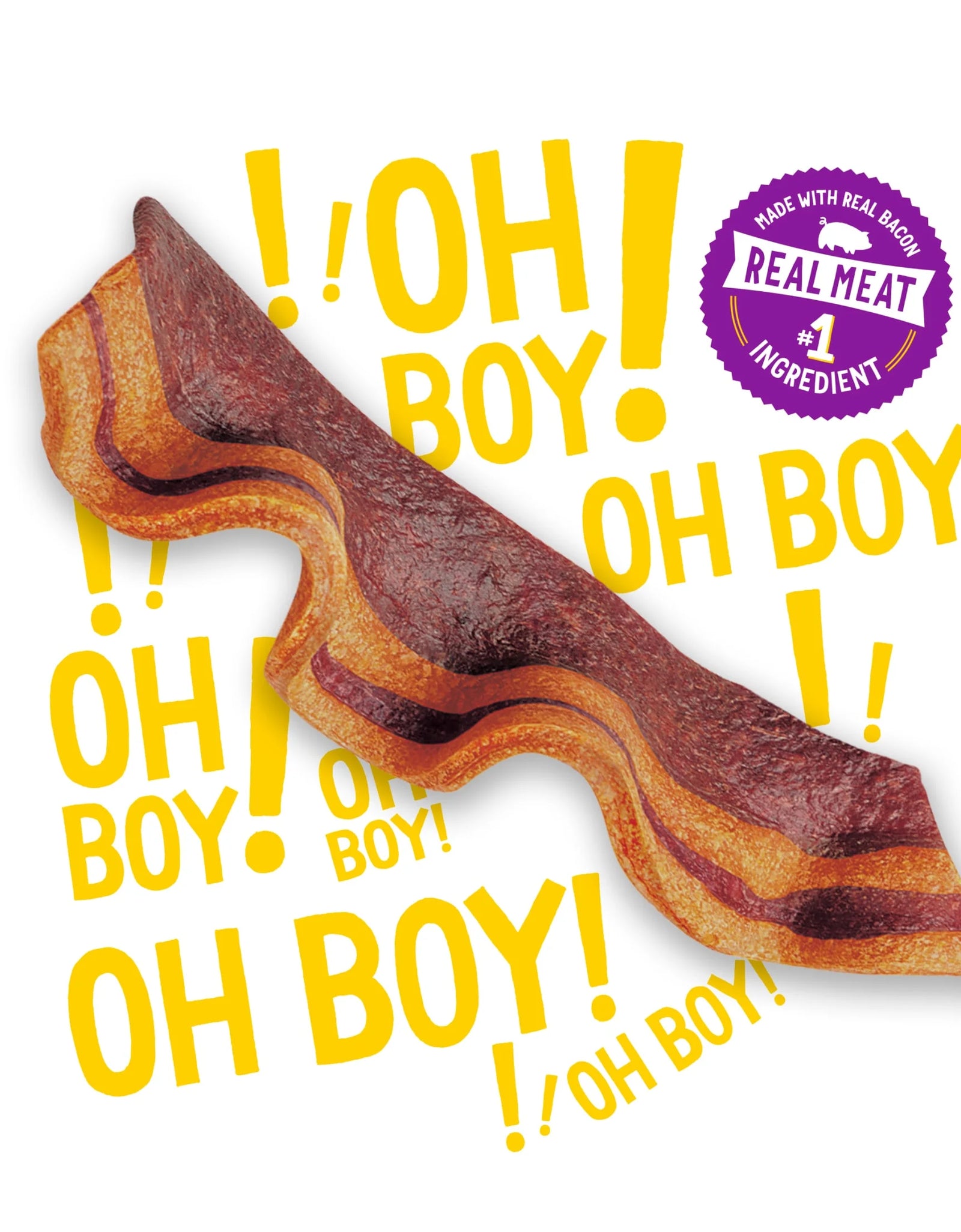 Purina  Strips Dog Treats with Real Bacon & Peanut Butter Flavors Tender Chews, 40 Oz Pouch