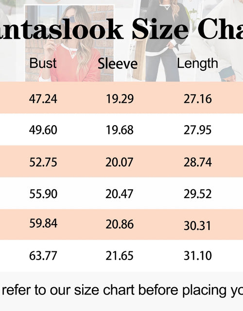 Load image into Gallery viewer, Color Block Sweatshirts for Women Crewneck Long Sleeve Oversized Pullover Tops Casual Fall Outfits
