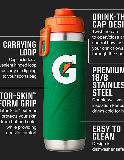 Load image into Gallery viewer, Stainless Steel Sport Bottle, 26Oz, Double-Wall Insulation
