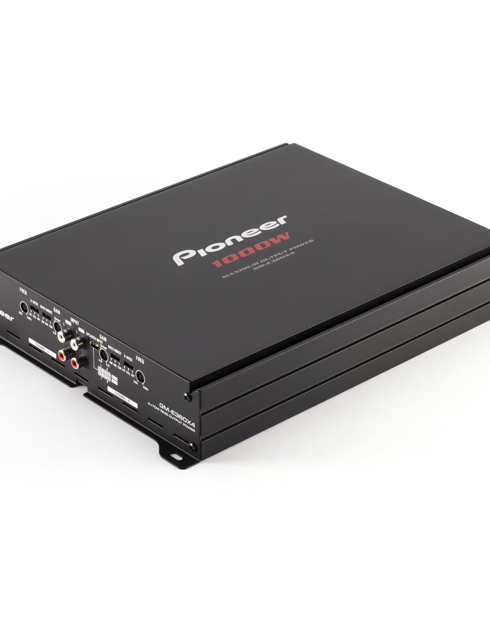 GM-E360X4 4-Channel - Class AB, 1000W Max Power - Bridgeable Amplifier