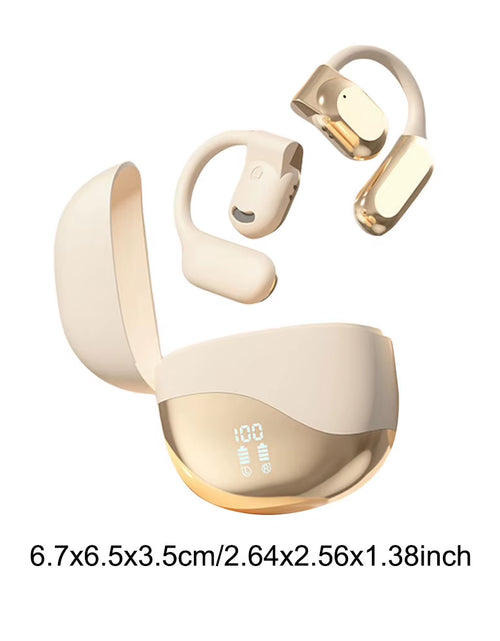 Load image into Gallery viewer, Real Time AI Translator Earbuds Bluetooth-Compatible 5.4 Noise Cancelling Smart Voice Translator Ear Hook Translation Earphones
