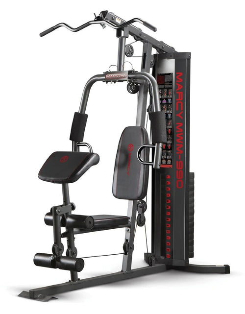 Load image into Gallery viewer, Dual-Functioning Full Body 150Lb Stack Home Gym Workout Machine MWM-990

