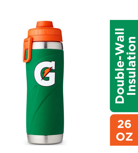 Stainless Steel Sport Bottle, 26Oz, Double-Wall Insulation