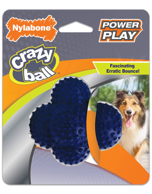Load image into Gallery viewer, Power Play Crazy Ball Dog Toy Large/Giant - up to 50 Lbs. (1 Count)
